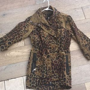 Leopard parka